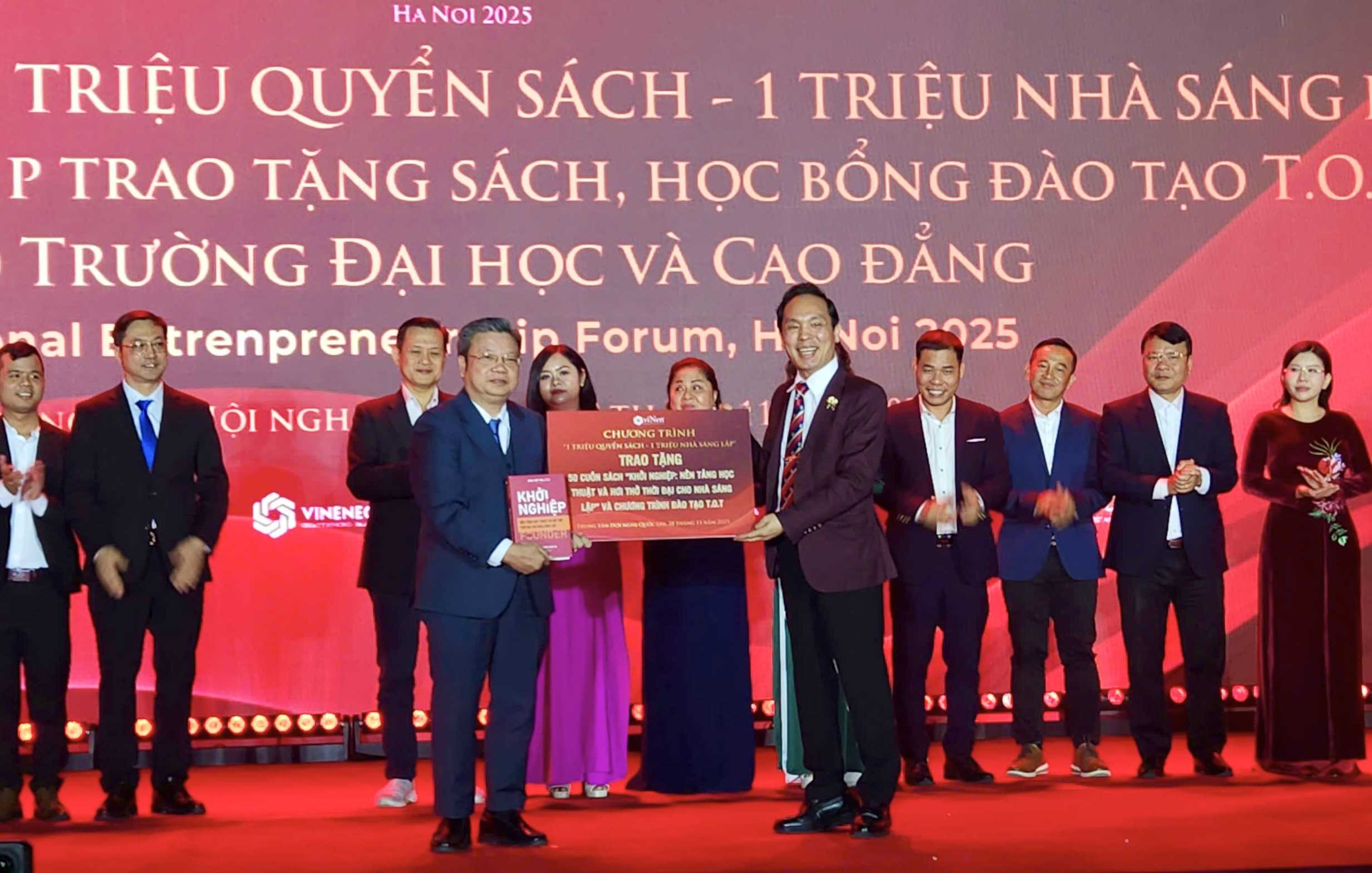 Trường Đại học Hồng Đức tham dự Diễn đàn Khởi nghiệp Quốc gia - Hà Nội 2025